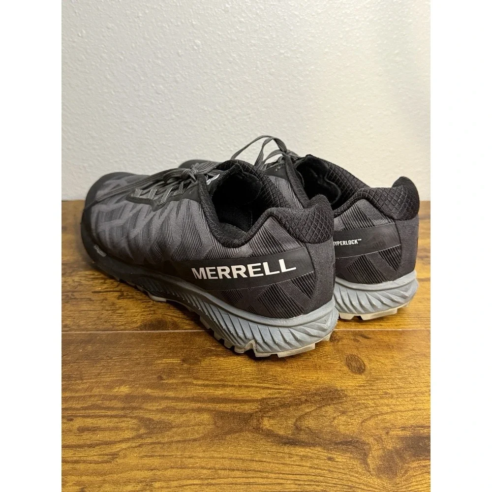 Merrell Mens Size 14 Agility‎ Synthesis Flex Exuberance Black Trail Running